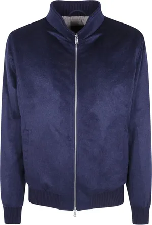Barba Heren, Jassen, Blauw, Maat: XL