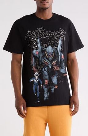 Billionaire Boys Club Guest Graphic Knit T-Shirt in Black at Nordstrom Rack, Size Xx-Large