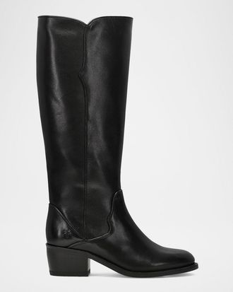 Frye Carson 2 Piping Tall Leather Boots
