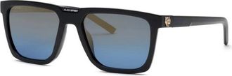 Plein Sport Ssp 031 Z42P Zonnebril - Heren - Zonnebrillen - Zwart - 57 MM - Accessoires