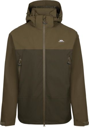 Trespass Mens Fahamore Waterproof Jacket (Marshland) - Khaki - Size X-Large