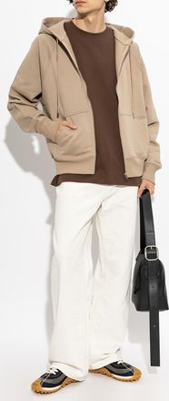 Ami Sweatshirt With Logo, Mens, Beige