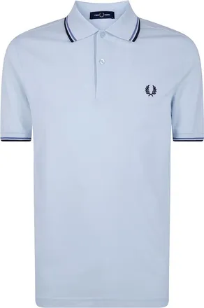 Fred Perry Heren, Tops, Blauw, Maat: XL