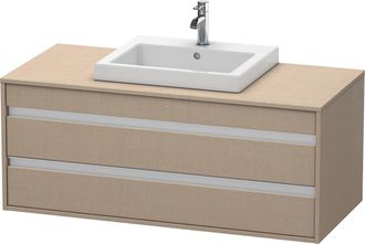 Duravit Lavabo Consola Duravit Ketho, Suspendido, 1200x496x550 Mm, 2