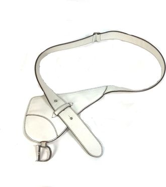 Dior White Leather Other (Pre-Owned)