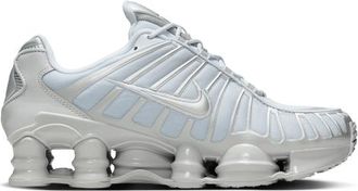 Nike Womens Shox TL - Running Shoes Pure Platinum/Smoke Grey/Mtlc Silver Size 10.0