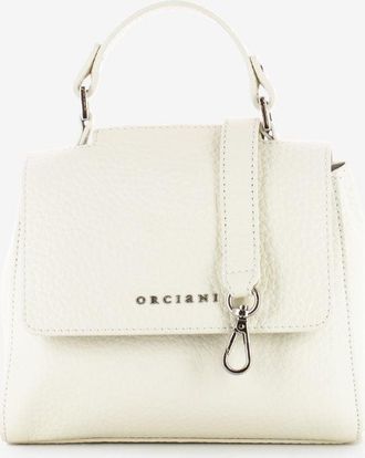 Orciani Borsa a mano mini Sveva Soft bianco