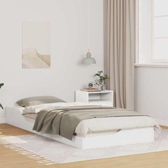 vidaXL Estructura De Cama Blanco 80 X 220 Cm Madera Maciza De Pino Vidaxl