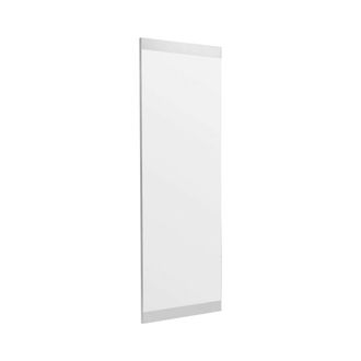 Dmora Dmora - Espejito Acamar, Espejo, Objeto De Decoraci&oacute;n De Pared, Decoraci&oacute;n De Espejo, 40x2h120 Cm, Blanco, Con Embalaje Reforzado