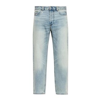 Diesel Heren, Jeans, Blauw, Maat: W32 L32 Katoen