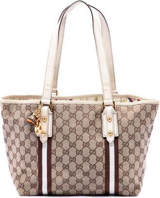 Gucci Pre-owned Gucci GG Canvas Web Jolicoeur Tote Ladies FX8OKKG2XW96LHFQ