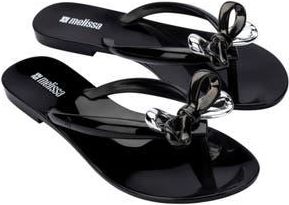 Melissa Harmonic Eclipse Flip Flop in Black at Nordstrom Rack, Size 7