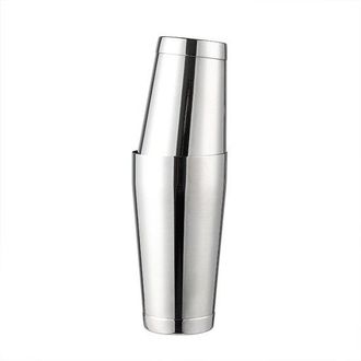 OEM Coctelera Boston, 600/700 Ml, Juego De 2, Plateada, Acero Inoxidable, Duradera Y Resistente A La Corrosi&oacute;n, Mezcla Bebidas R&aacute;pidamente