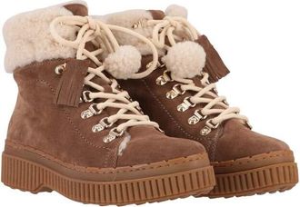 Tod's Womens Brown/Offwhite Sneaker, Size 7