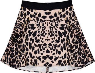 Roberto Cavalli Animal Print Skirt, Brand Size 42 ( US Size 8 )