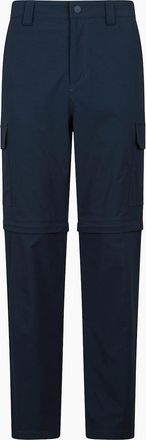 Mountain Warehouse Mens Mountain Warehouse Mens Delta Stretch Zip-Off Regular Cargo Trousers - Navy - Size: 30