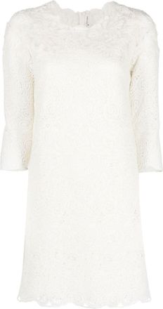 Ermanno Scervino Womens Wool Blend Short Dress