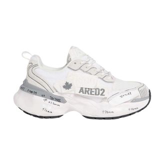 Dsquared2 Faster Sneakers - Dames - Schoenen - Wit - Maat: 40 EU Leer