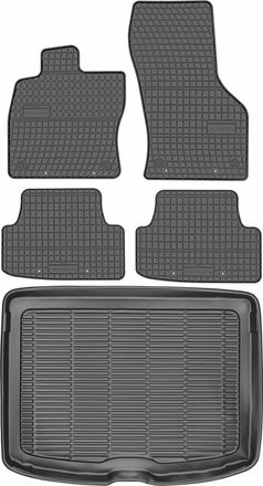 OEM Juego De Alfombrillas De Goma Para Coche Y Maletero Para Audi A3 Iii 8v Sportback (2012-2020)