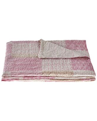 LR Home Lr Home Cotton Candy Kantha Throw Blanket