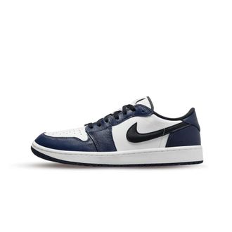 Nike Jordan 1 Retro Low Golf Midnight Navy - unisex - Sport - Veelkleurig - Maat: 45 1/2 EU Leer