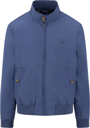 Fynch-Hatton Blouson FYNCH-HATTON, Herren, Gr. 4XL, horizon, Web, Obermaterial: 47% Polyester, 41% Baumwolle, 12% Polyamid, unifarben, normal h&uuml;ftbedeckend, Rundha