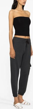 Brunello Cucinelli Womens Strapless Bandeau Top Black Ss25 W