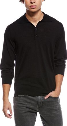 Eton Fine Knit Wool Polo Shirt