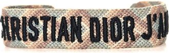 Dior Woven Cotton Jadior Friendship Bracelet (Authentic Pre-Loved)