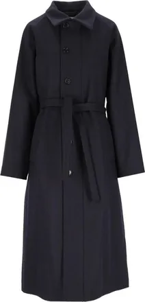 Barena Belted Button-up Coat