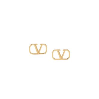 Valentino Garavani Earrings, female, Yellow, ONE SIZE, Golden Bijoux Butterfly Earrings Italy