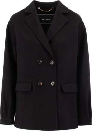 Kiton Mujer, Abrigos, Negro, Talla: S