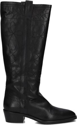 Lina Locchi Dames Hoge Laarzen Zwart - Dames - Hoge Laarzen - Zwart - 42 EU - Schoenen