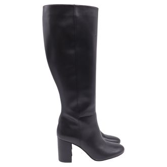 Stuart Weitzman Knee High Boots in Black Leather