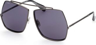 Max Mara MM0006 32N Womens Sunglasses Grey Size 64
