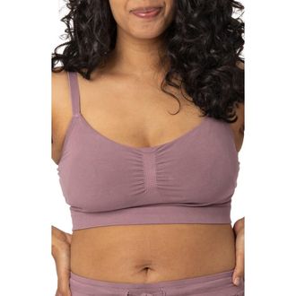 Kindred Bravely Busty Sublime Hands-Free Pumping Lounge & Sleep Bra- Fits sizes 30E - 46H in Twilight at Nordstrom, Size X-Large