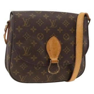 Louis Vuitton Pre-owned Cross Body Bags, female, Brown, Size: ONE SIZE Pre-owned Saint Cloud GM Shoulder Bag