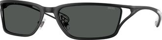 Diesel DL1015 100887 Mens Sunglasses Black Size 58