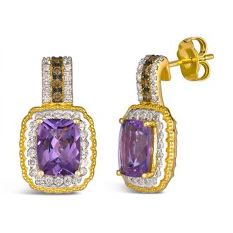Le Vian Ladies Semi-Precious Drop Earrings set in 14K Honey Gold BVRG 1