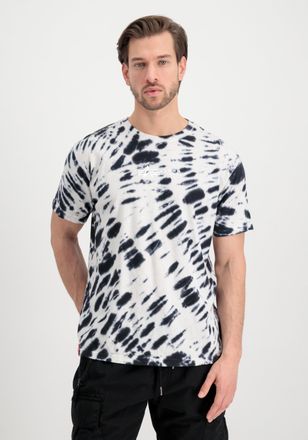 Alpha Industries T-Shirt ALPHA INDUSTRIES Tie Dye T-Shirt, Herren, Gr. XS, schwarz, Obermaterial: 100% Baumwolle, Shirts T-Shirt