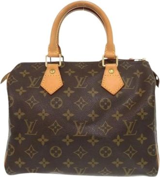 Louis Vuitton Pre-owned Handbags, female, Brown, Size: ONE SIZE Pre-owned Vintage Canvas Handbag