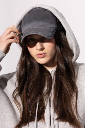 Acne Studios Baseball Cap, Unisex, Grey
