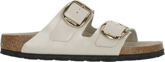 Birkenstock Beige Arizona Big Buckle Sandals