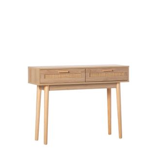 Klast Mueble recibidor efecto madera natural 100x75 cm