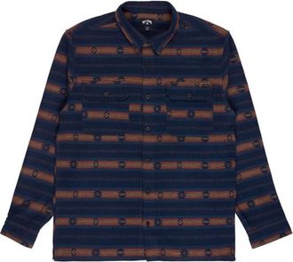 Billabong Offshore Jacquard Flannel Hemd f&uuml;r Herren | blau