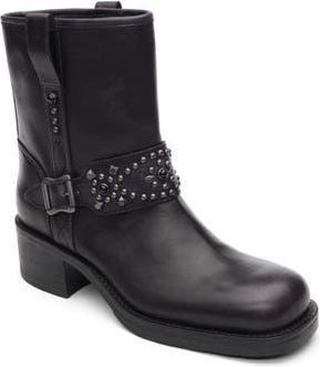Ash Tequila Moto Bootie in Black at Nordstrom Rack, Size 6Us / 36Eu