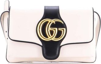 Gucci Beige Sheep Leather Arli Shoulder Bag Small (Authentic Pre-Loved)