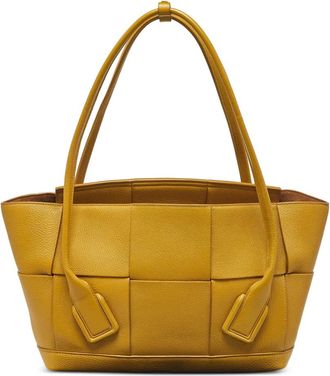Bottega Veneta Borsa tote Maxi Intrecciato Arco 33 - Giallo