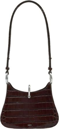 Paco Rabanne Ring Shoulder Bag Brown