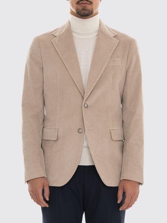 Fay Blazer monopetto in velluto con chiusura a due bottoni